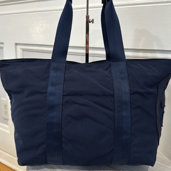 Tory Burch Bag Penny Small Nylon Logo Tote Bag - Picture 9 of 17